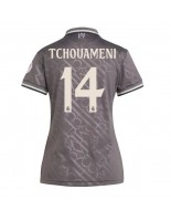 Real Madrid Aurelien Tchouameni #14 Kolmaspaita Naisten 2024-25 Lyhythihainen